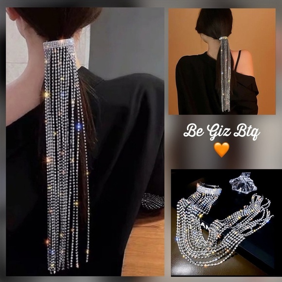Super Elegant Embellished Hairpin to Enhance your Casual or Night Our Hair look